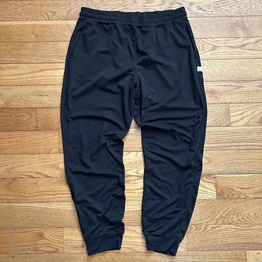 Vuori Performance Jogger Athletic Sweatpants Black Women’s Large